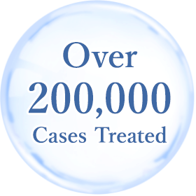 Over 200,000 Cases Treated